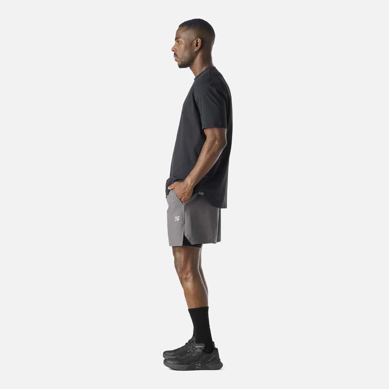 SHORT DEPORTIVO 2 EN 1 5' HOMBRE BUILT TO MOVE - 3