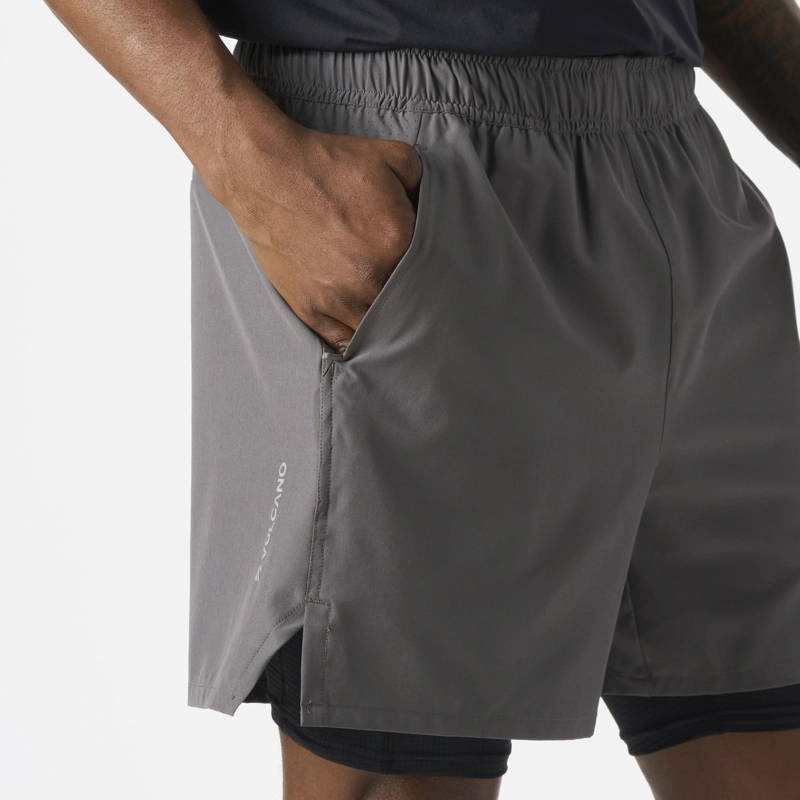 SHORT DEPORTIVO 2 EN 1 5' HOMBRE BUILT TO MOVE - 5