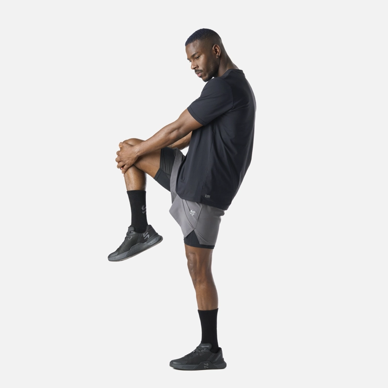SHORT DEPORTIVO 2 EN 1 5' HOMBRE BUILT TO MOVE - 8