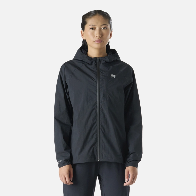 VULCANO CHAQUETA MUJER BUILT TO MOVE WATERPROOF JACKET NEGRO VULCANO