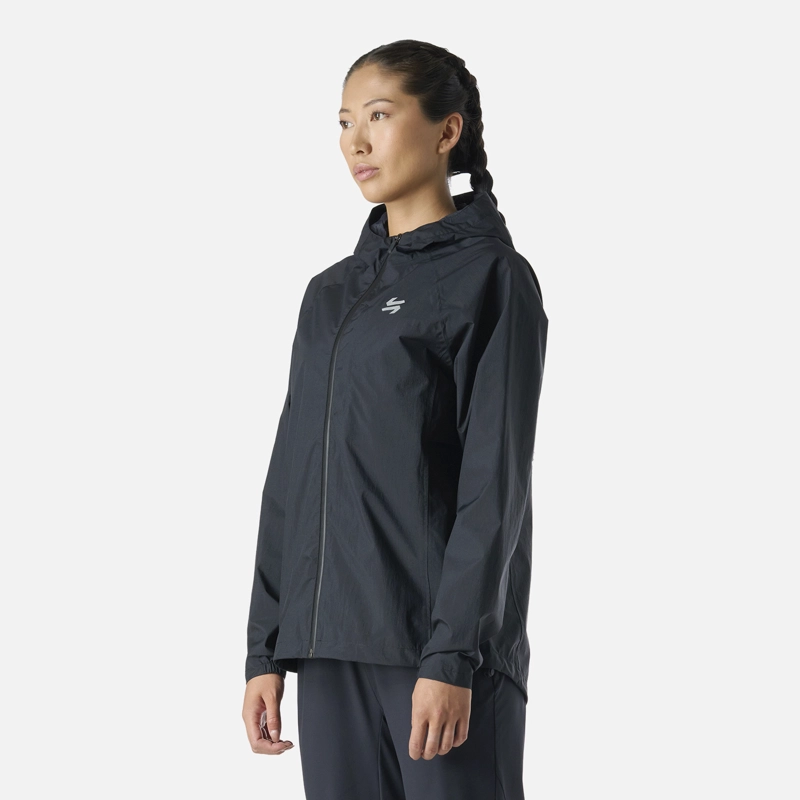 CHAQUETA MUJER BUILT TO MOVE WATERPROOF JACKET NEGRO VULCANO - 2