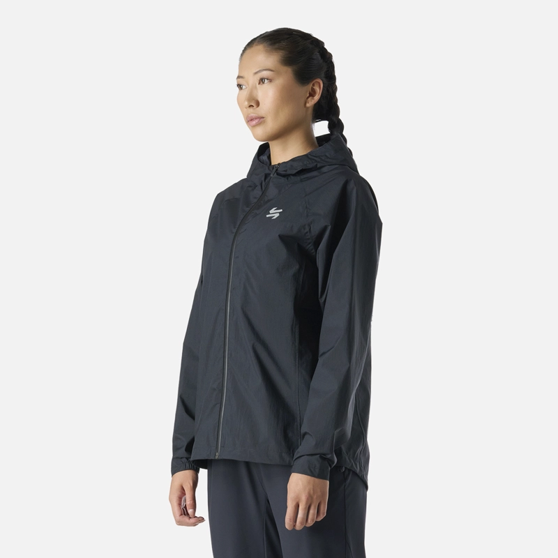 CHAQUETA MUJER BUILT TO MOVE WATERPROOF JACKET NEGRO VULCANO - 2