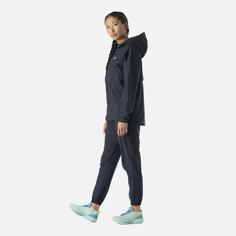 CHAQUETA MUJER BUILT TO MOVE WATERPROOF JACKET NEGRO VULCANO - 3