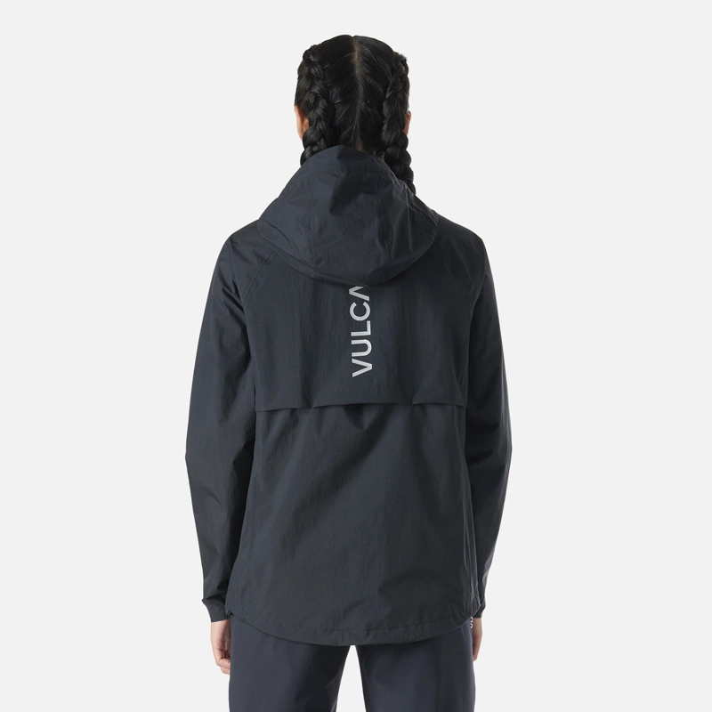 CHAQUETA MUJER BUILT TO MOVE WATERPROOF JACKET NEGRO VULCANO - 4
