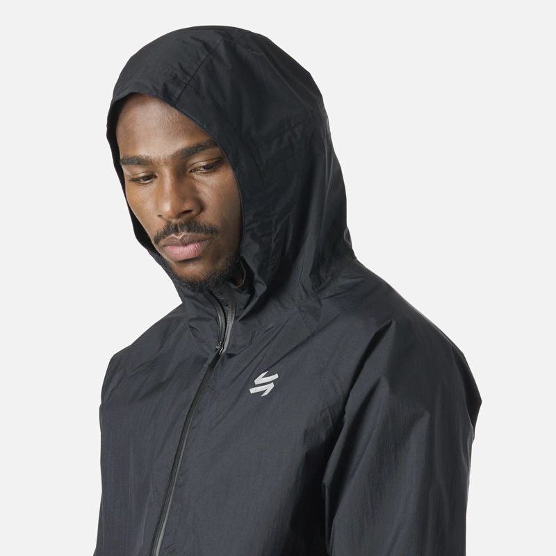 CHAQUETA HOMBRE BUILT TO MOVE WATERPROOF JACKET NEGRO VULCANO - 5