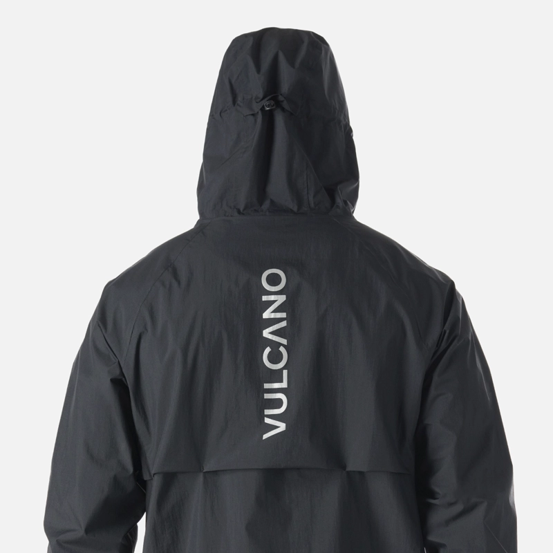 CHAQUETA HOMBRE BUILT TO MOVE WATERPROOF JACKET NEGRO VULCANO - 7