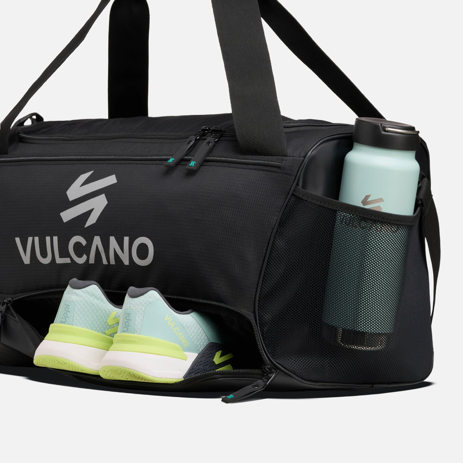 BOLSO ALL SPORT 40L DUFFLE BAG NEGRO VULCANO - 4