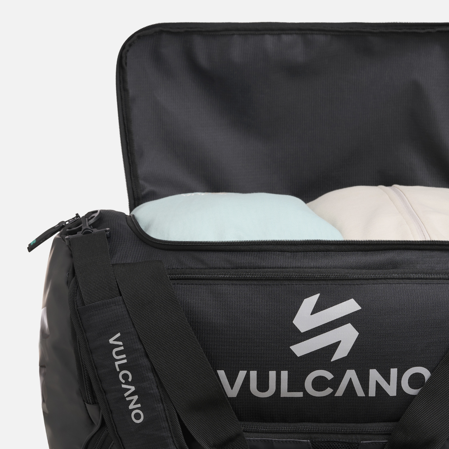 BOLSO ALL SPORT 40L DUFFLE BAG NEGRO VULCANO - 6