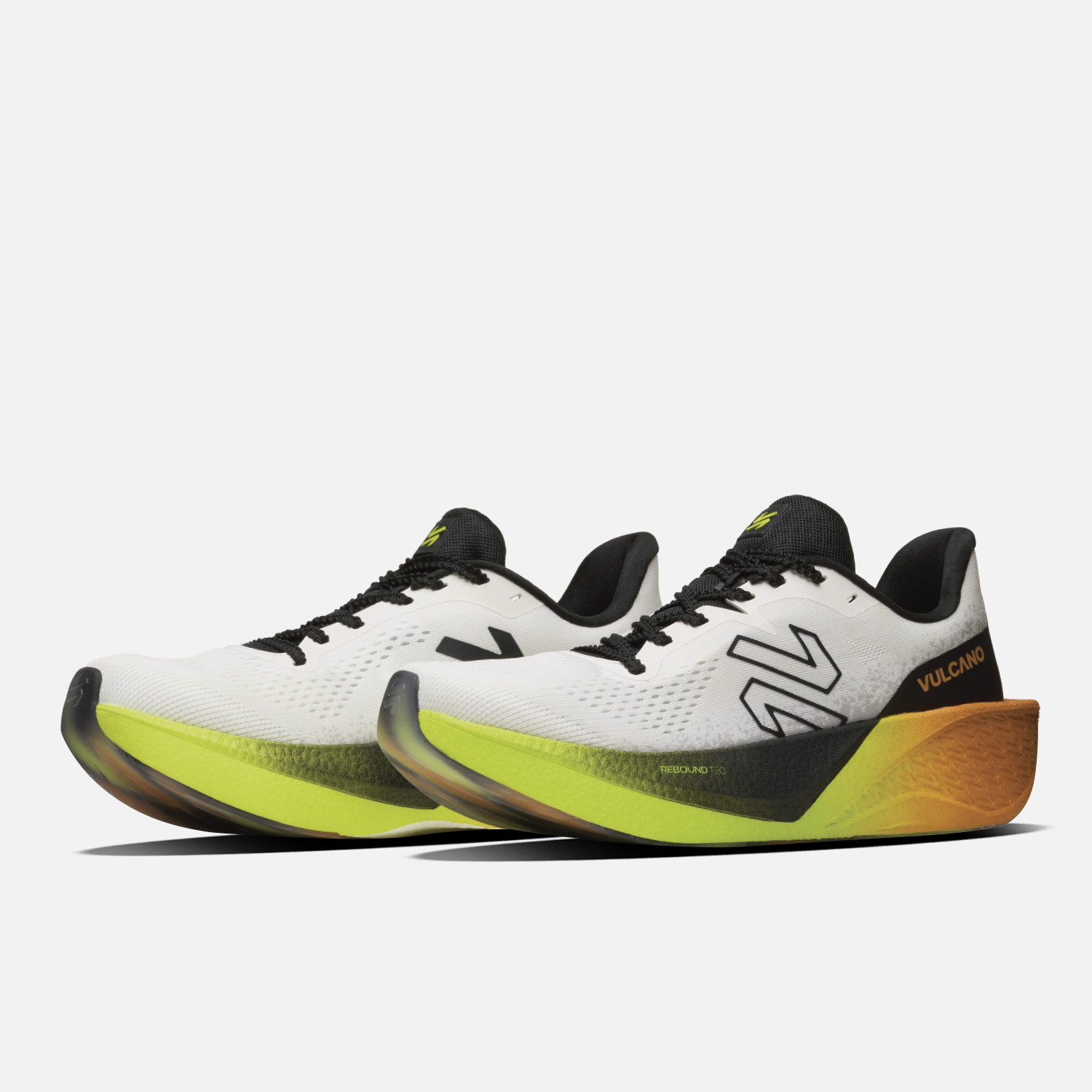 ZAPATILLA RUNNING HOMBRE NAZCA BLANCO / NARANJO - 4