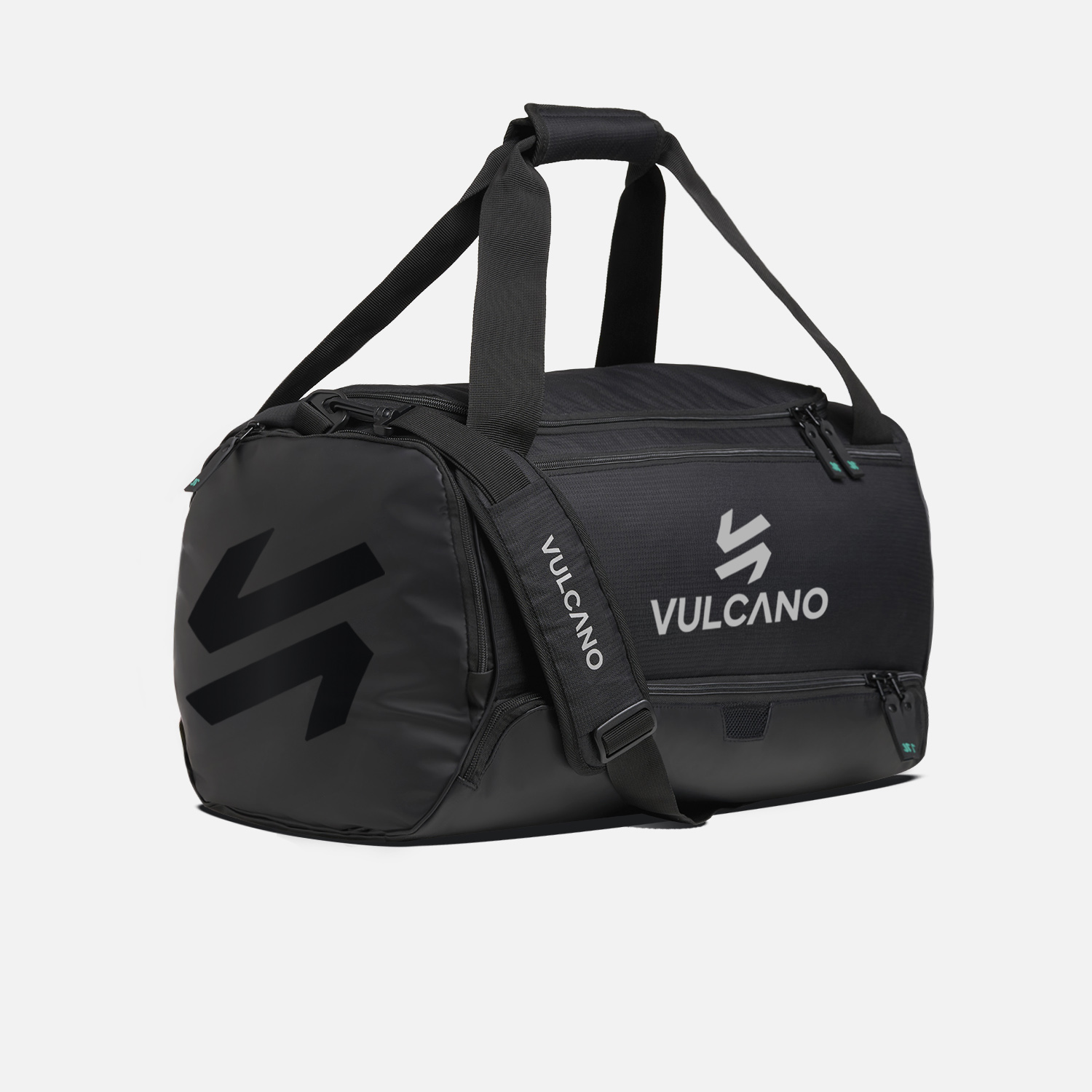 BOLSO ALL SPORT 60L DUFFLE BAG NEGRO VULCANO - 3