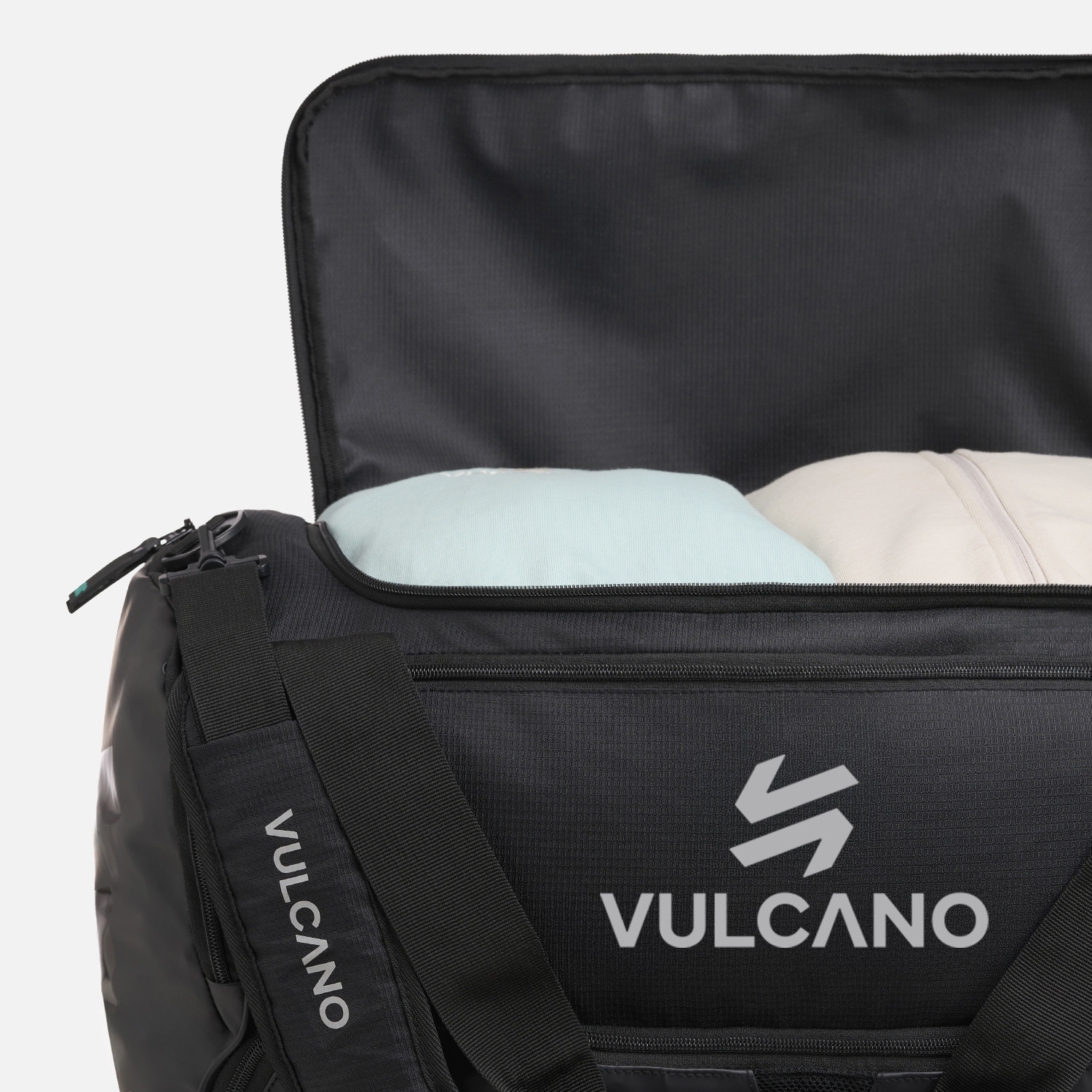 BOLSO ALL SPORT 60L DUFFLE BAG NEGRO VULCANO - 6