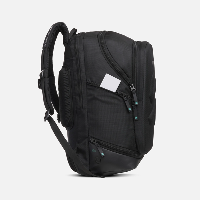 MOCHILA MAINSHOCK PADEL BACKPACK NEGRO VULCANO - 3