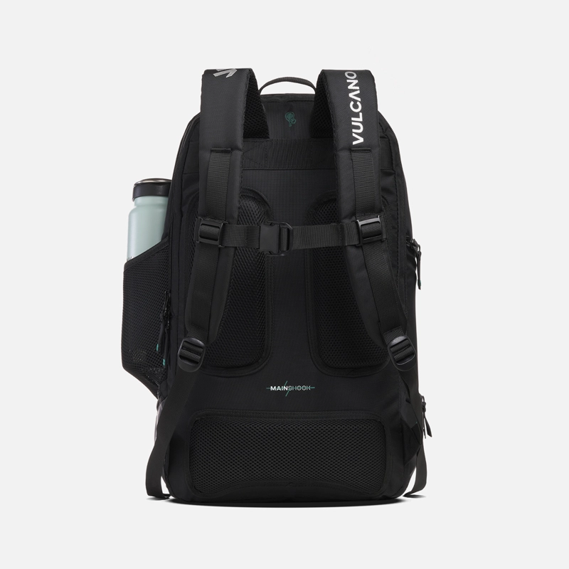 MOCHILA MAINSHOCK PADEL BACKPACK NEGRO VULCANO - 4