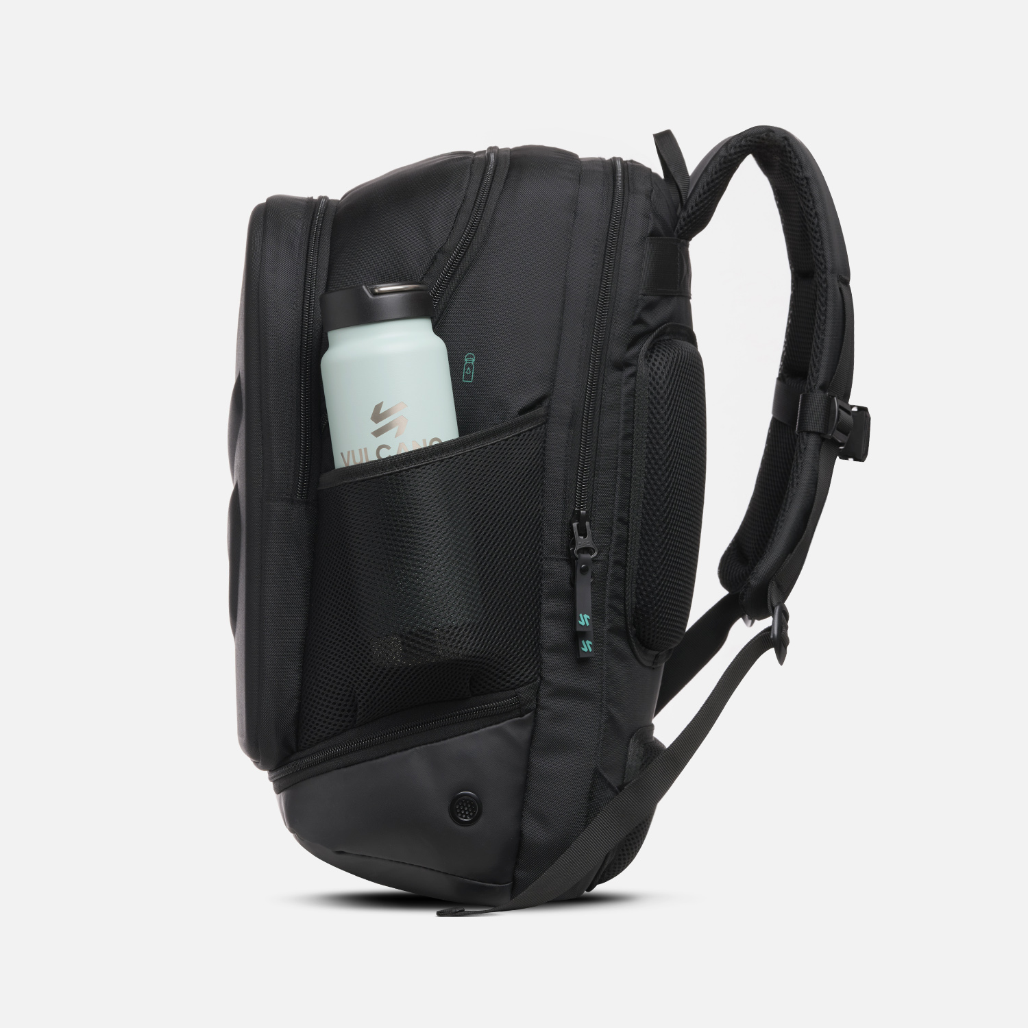 MOCHILA MAINSHOCK PADEL BACKPACK NEGRO VULCANO - 5