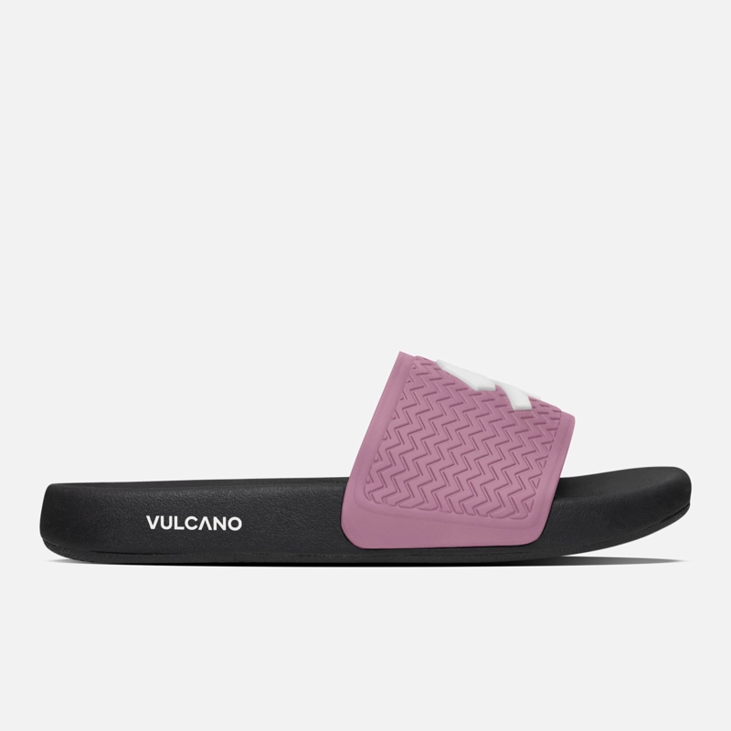 SANDALIAS MUJER EASYGOING NEGRO / ROSADO VULCANO - 1