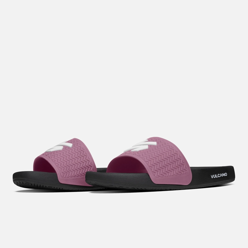 SANDALIAS MUJER EASYGOING NEGRO / ROSADO VULCANO - 4