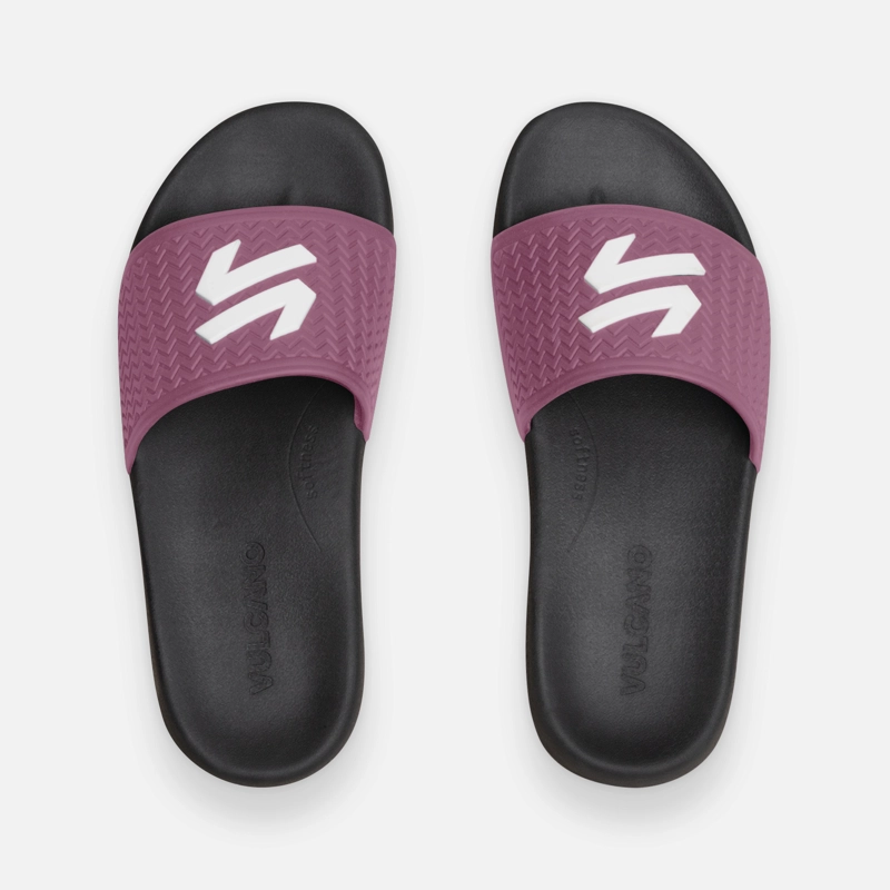 SANDALIAS MUJER EASYGOING NEGRO / ROSADO VULCANO - 5