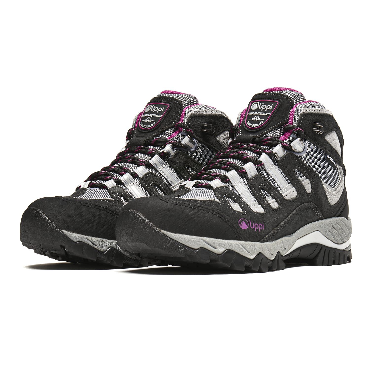 BOTIN MUJER PUELO CS HI GRAFITO / FUCSIA LIPPI I25 - 3