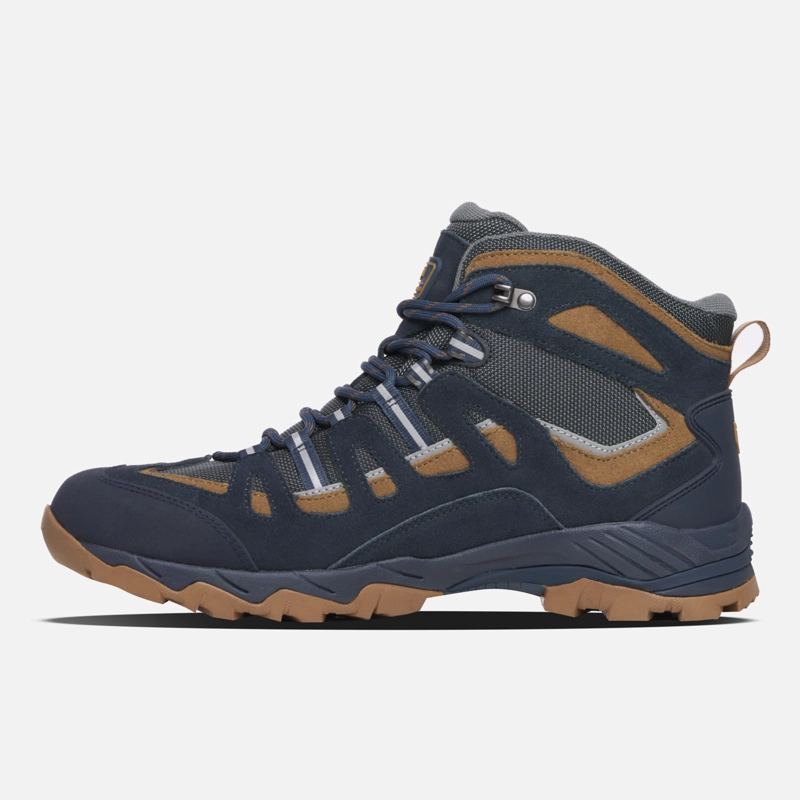 BOTIN HOMBRE PUELO CS HI AZUL / CAFE LIPPI - 2