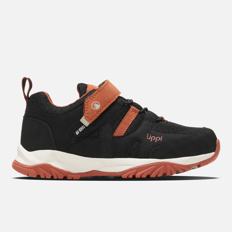 ZAPATO NIÑO TELLUS LOW KIDS NEGRO / NARANJO LIPPI - 1