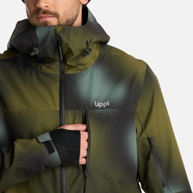 CHAQUETA HOMBRE SIERRA NEVADA B-DRY LIGHT VERDE LIPPI I25 - 5