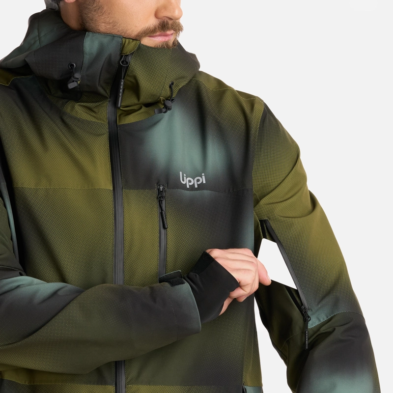 CHAQUETA HOMBRE SIERRA NEVADA B-DRY LIGHT VERDE LIPPI I25 - 6