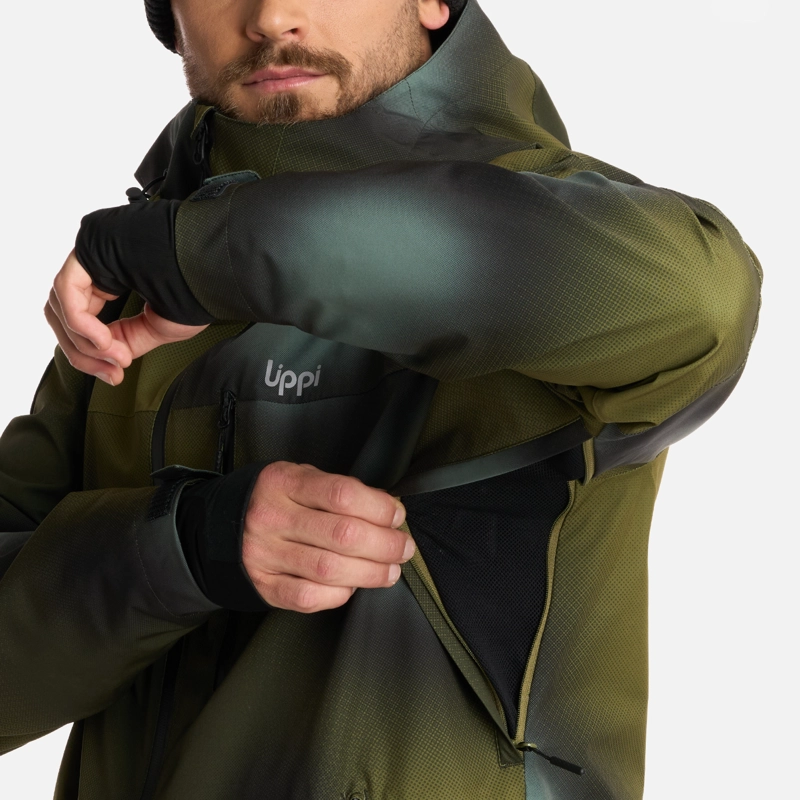 CHAQUETA HOMBRE SIERRA NEVADA B-DRY LIGHT VERDE LIPPI I25 - 7