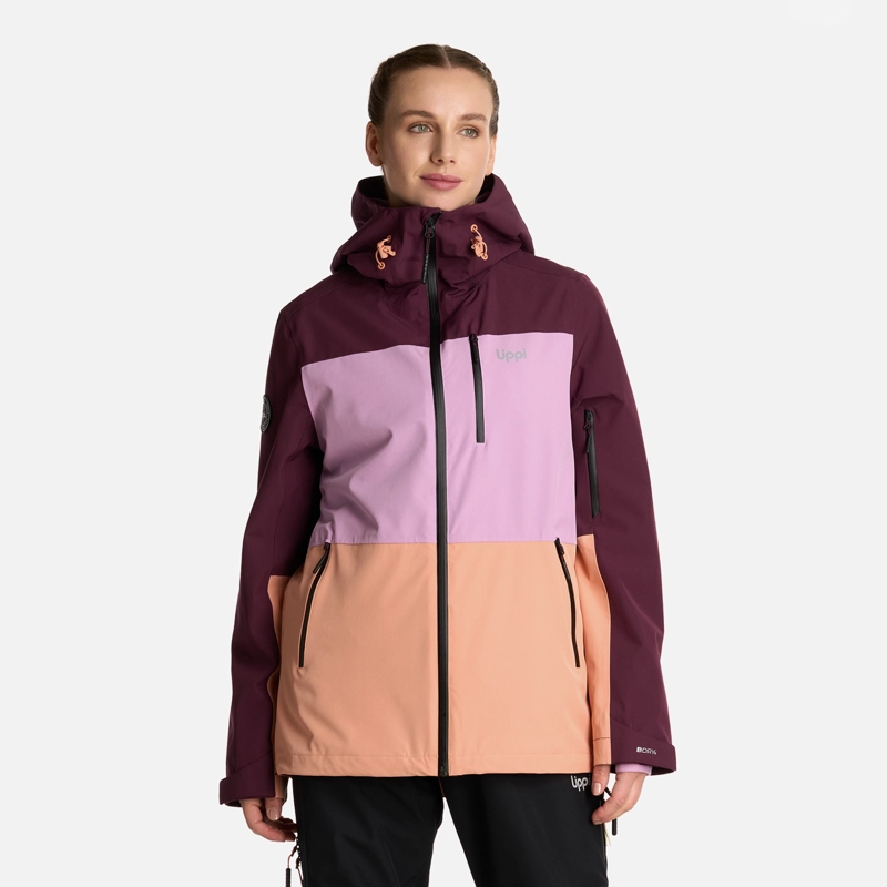 LIPPI CHAQUETA MUJER SIERRA NEVADA BDRY LIGHT HOODY VINO LIPPI I25