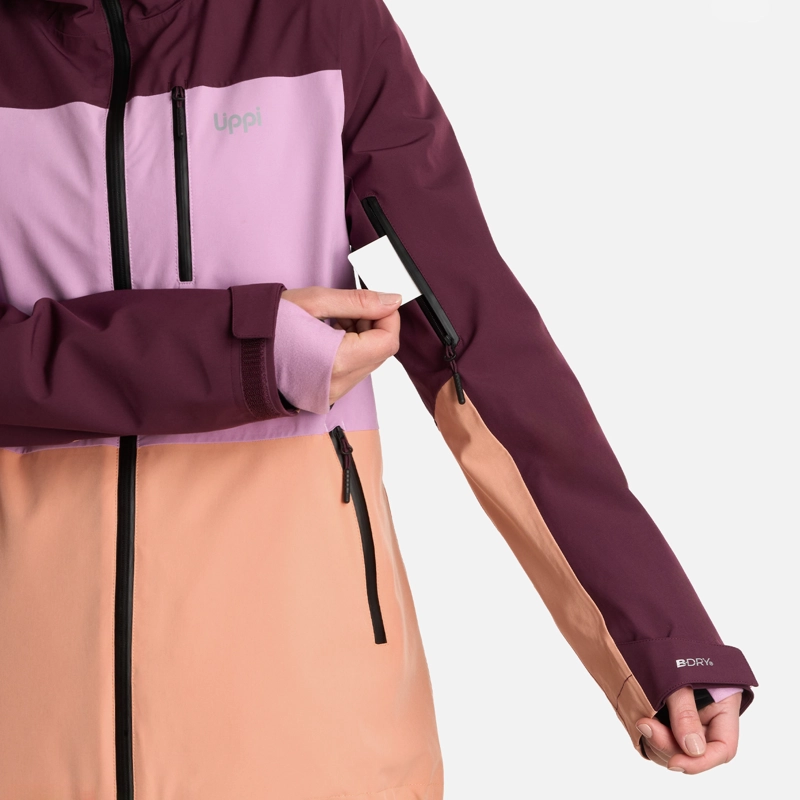 CHAQUETA MUJER SIERRA NEVADA BDRY LIGHT HOODY VINO LIPPI I25 - 7
