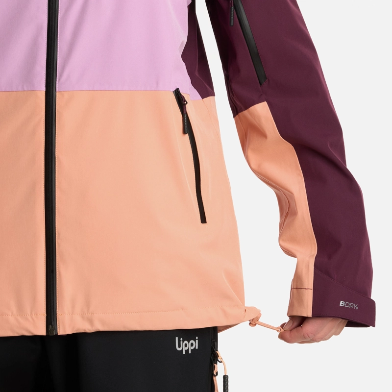 CHAQUETA MUJER SIERRA NEVADA BDRY LIGHT HOODY VINO LIPPI I25 - 9