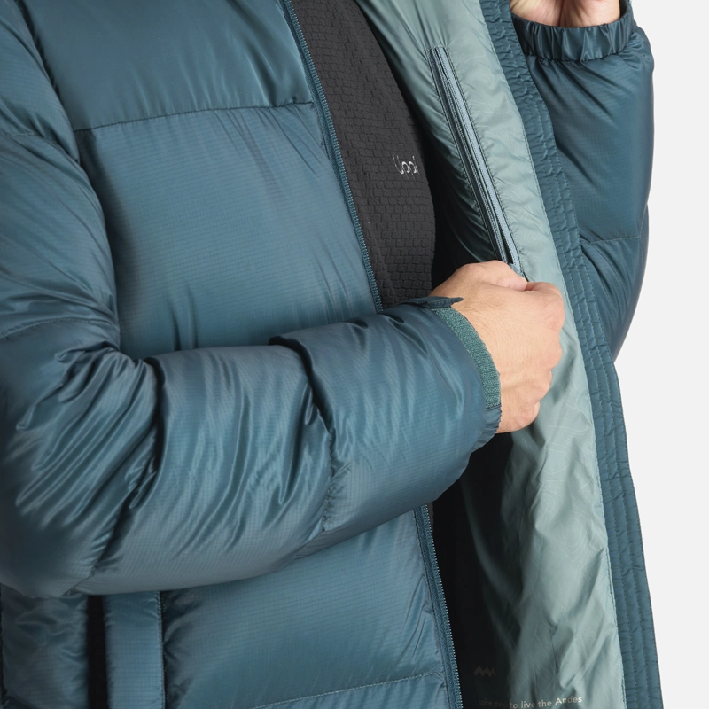 CHAQUETA HOMBRE WINTER DOWN 800 FP JACKET PETROLEO OSCURO LIPPI - 7