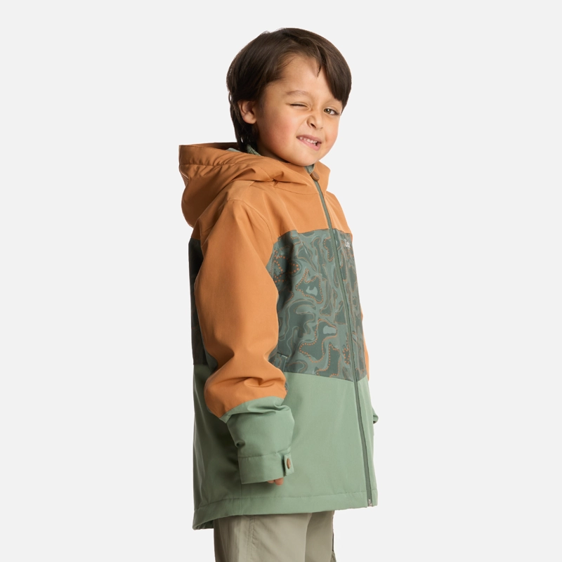 CHAQUETA NIÑO SIERRA NEVADA B-DRY STEAM-PRO HOODY JACKET JADE OSCURO LIPPI - 2
