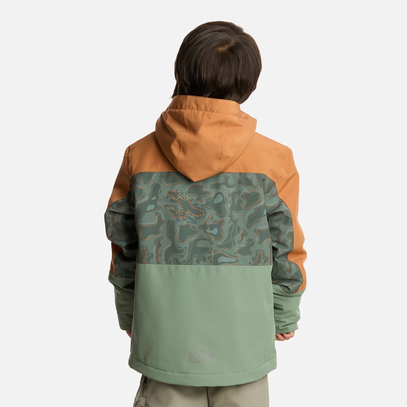 CHAQUETA NIÑO SIERRA NEVADA B-DRY STEAM-PRO HOODY JACKET JADE OSCURO LIPPI - 3