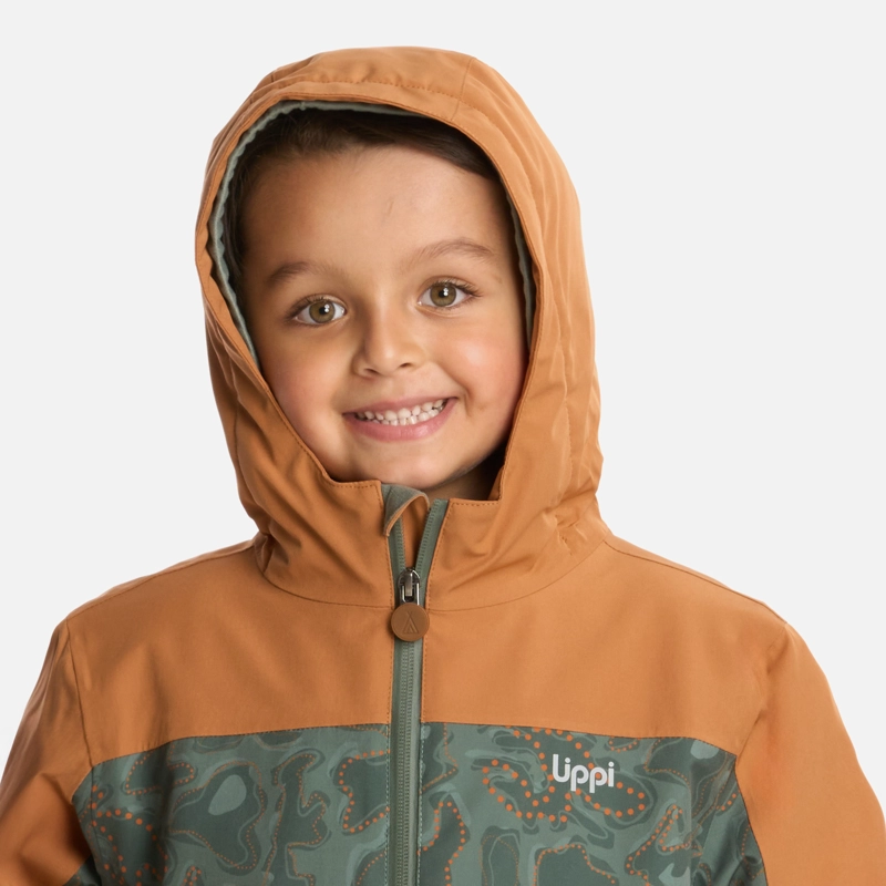 CHAQUETA NIÑO SIERRA NEVADA B-DRY STEAM-PRO HOODY JACKET JADE OSCURO LIPPI - 4