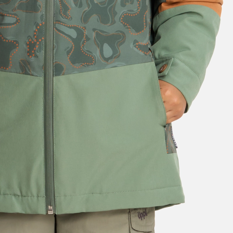 CHAQUETA NIÑO SIERRA NEVADA B-DRY STEAM-PRO HOODY JACKET JADE OSCURO LIPPI - 5