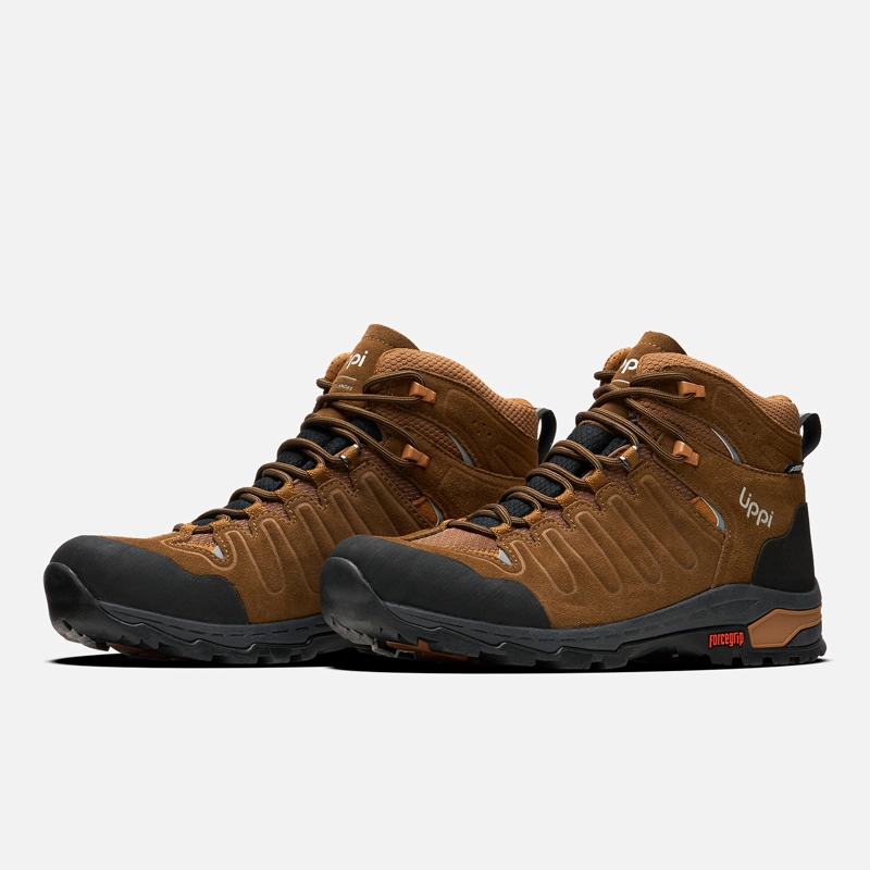BOTIN HOMBRE ALL TERRA MID CAFE  LIPPI - 4