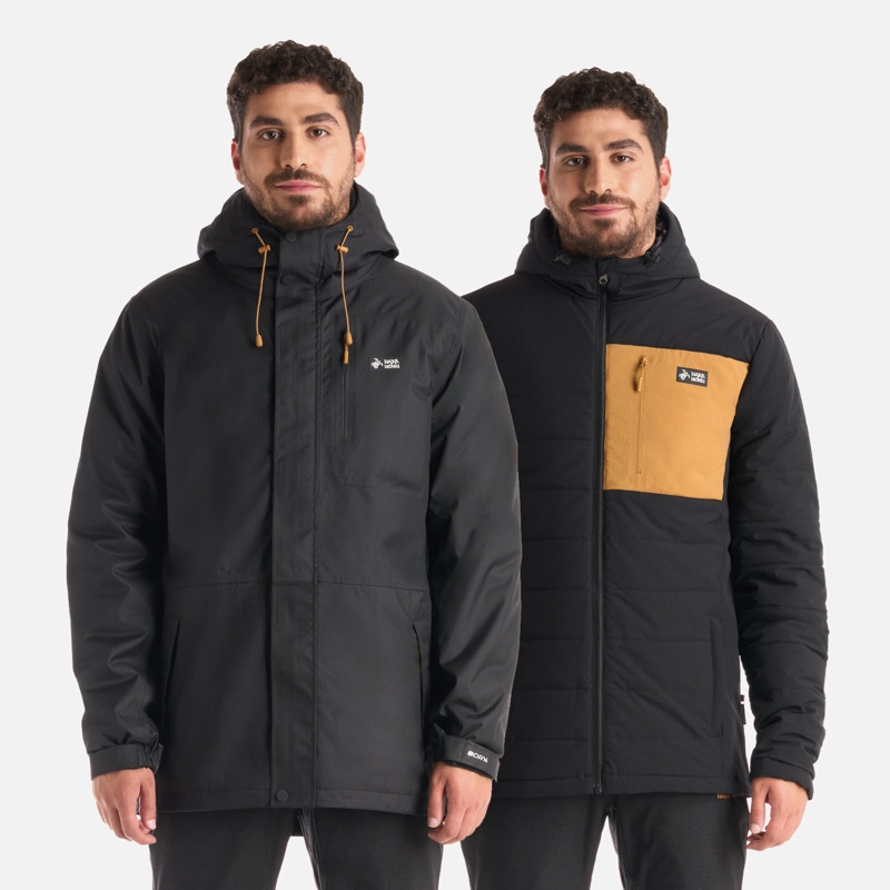 CHAQUETA HOMBRE PERRO GUAPO PRO NEGRO HAKA HONU I25 - 1