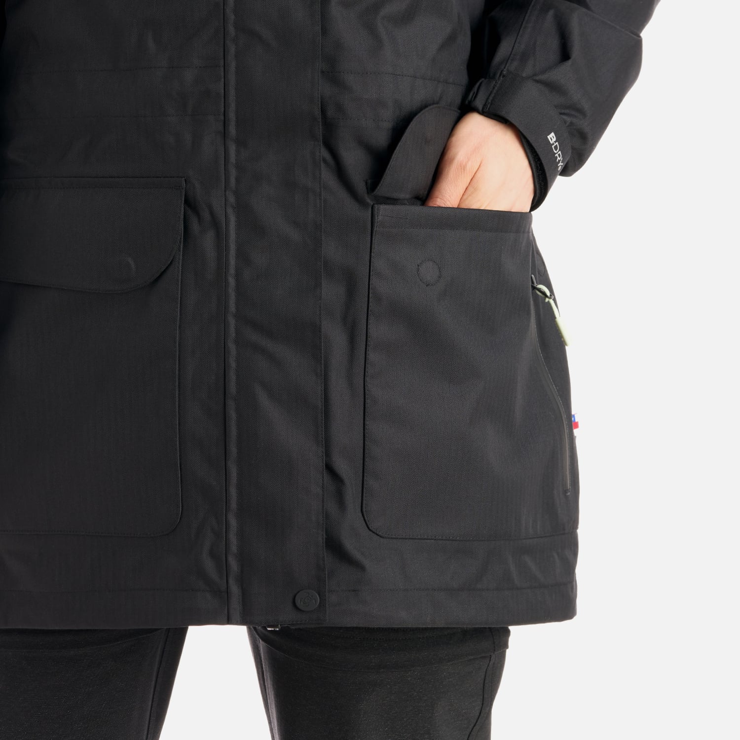 CHAQUETA MUJER PERRO GUAPO PRO NEGRO HAKA HONU I25 - 6