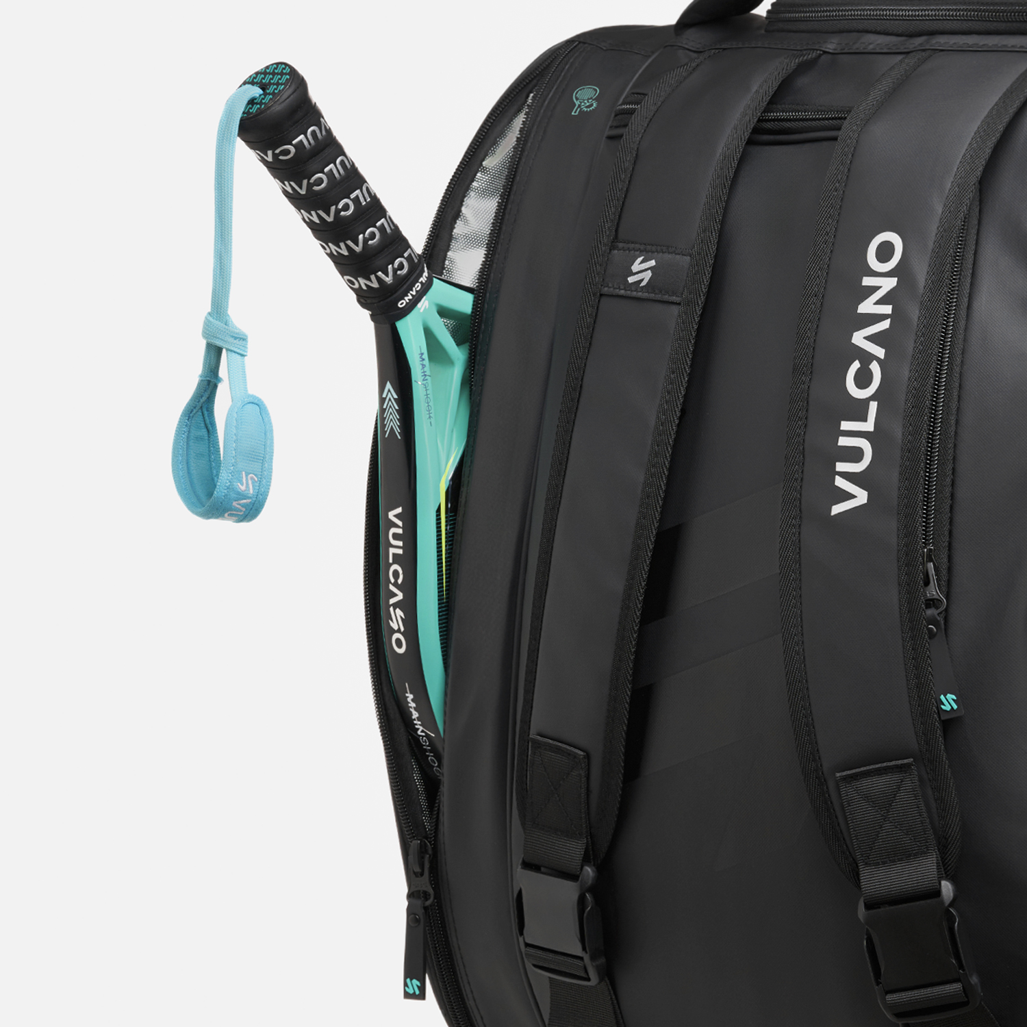 BOLSO AFTERSHOCK PADEL BAG NEGRO VULCANO - 7