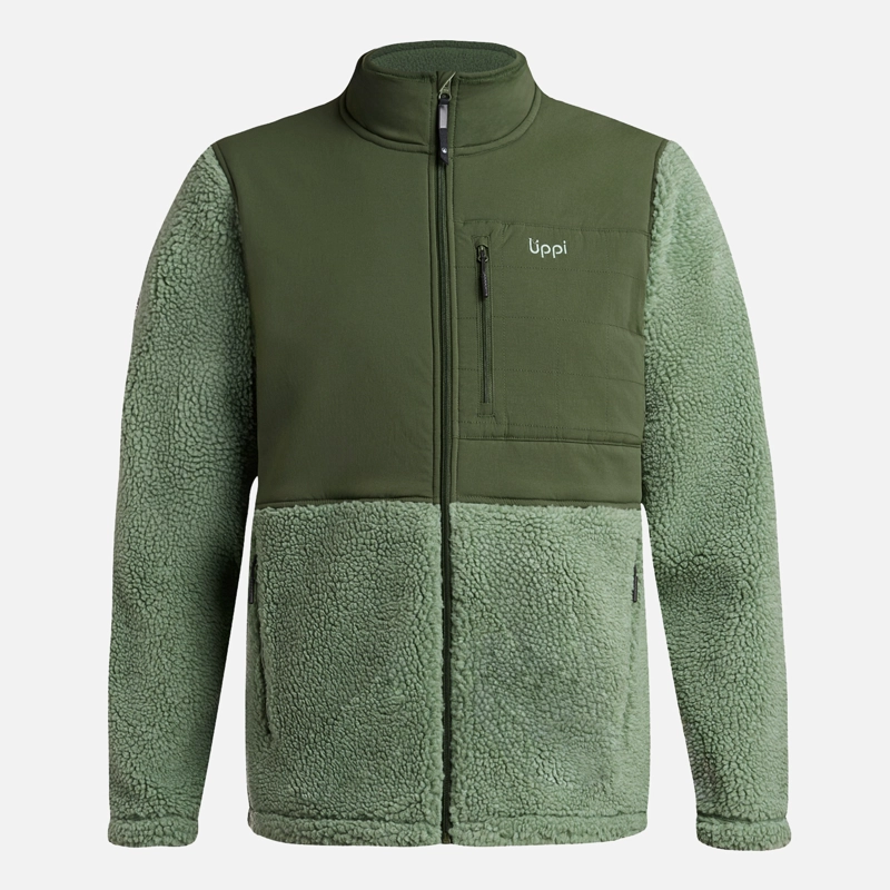 POLAR HOMBRE GLACIAR SHERPA-PRO JACKET JADE OSCURO LIPPI - 7
