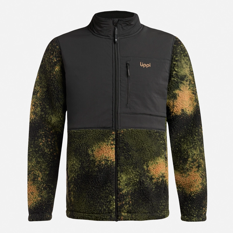 POLAR HOMBRE GLACIAR SHERPA-PRO JACKET PRINT VERDE MILITAR LIPPI - 7