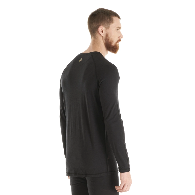 PRIMERA CAPA HOMBRE CARNERO TOP NEGRO HAKA HONU - 5