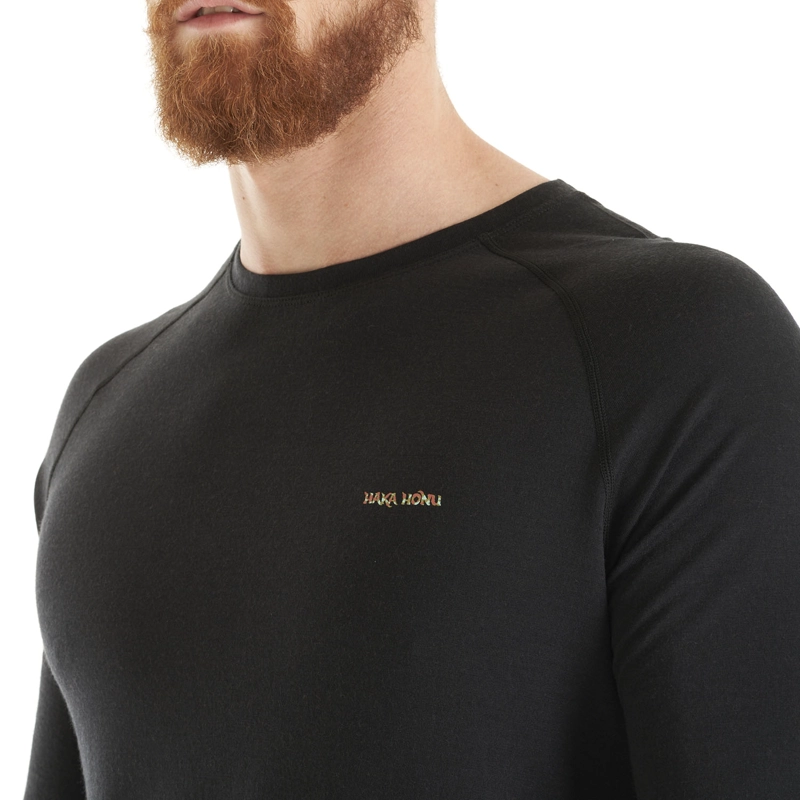 PRIMERA CAPA HOMBRE CARNERO TOP NEGRO HAKA HONU - 7