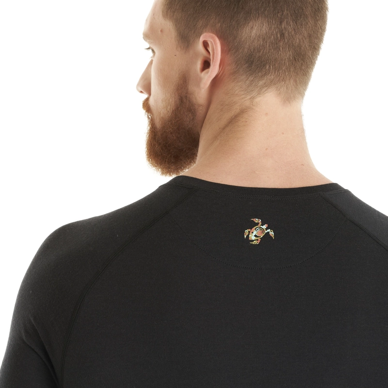 PRIMERA CAPA HOMBRE CARNERO TOP NEGRO HAKA HONU - 8