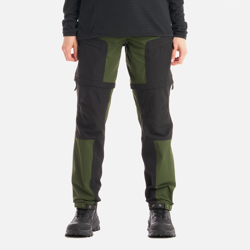 PANTALON MUJER WOLLASTON MIX-2 PANTS VERDE MILITAR LIPPI - 1