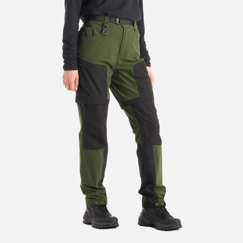 PANTALON MUJER WOLLASTON MIX-2 PANTS VERDE MILITAR LIPPI - 2