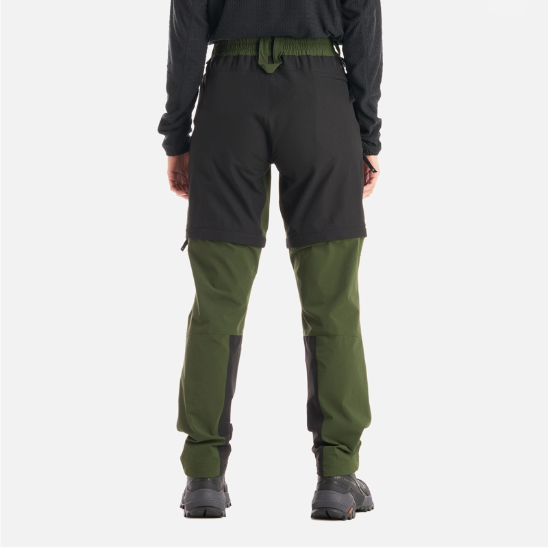 PANTALON MUJER WOLLASTON MIX-2 PANTS VERDE MILITAR LIPPI - 3