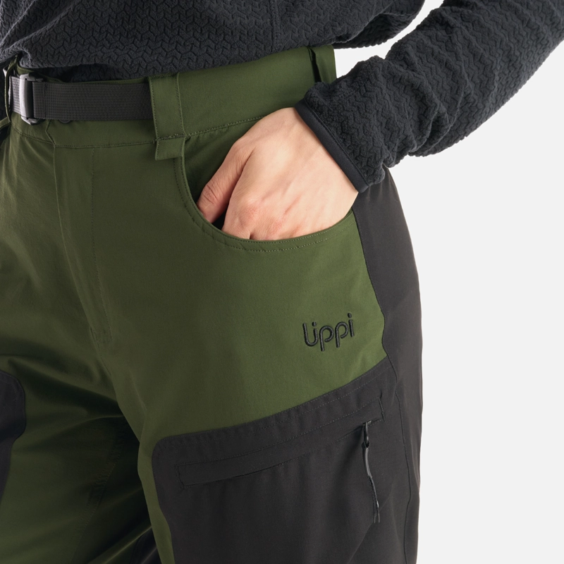PANTALON MUJER WOLLASTON MIX-2 PANTS VERDE MILITAR LIPPI - 5