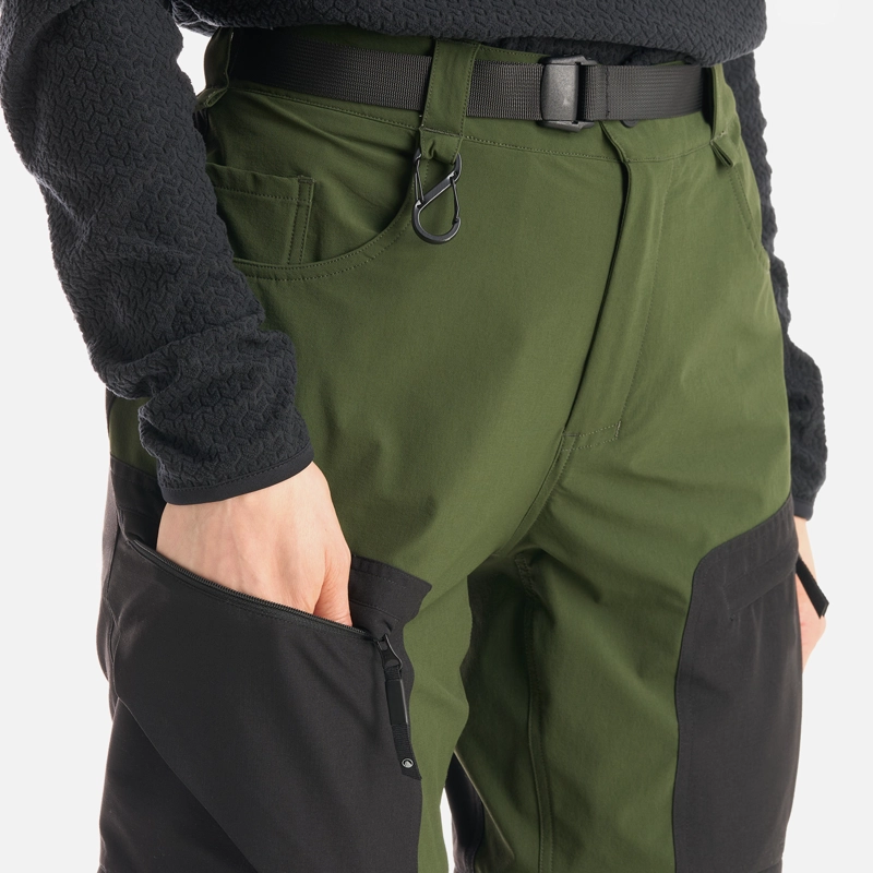 PANTALON MUJER WOLLASTON MIX-2 PANTS VERDE MILITAR LIPPI - 6