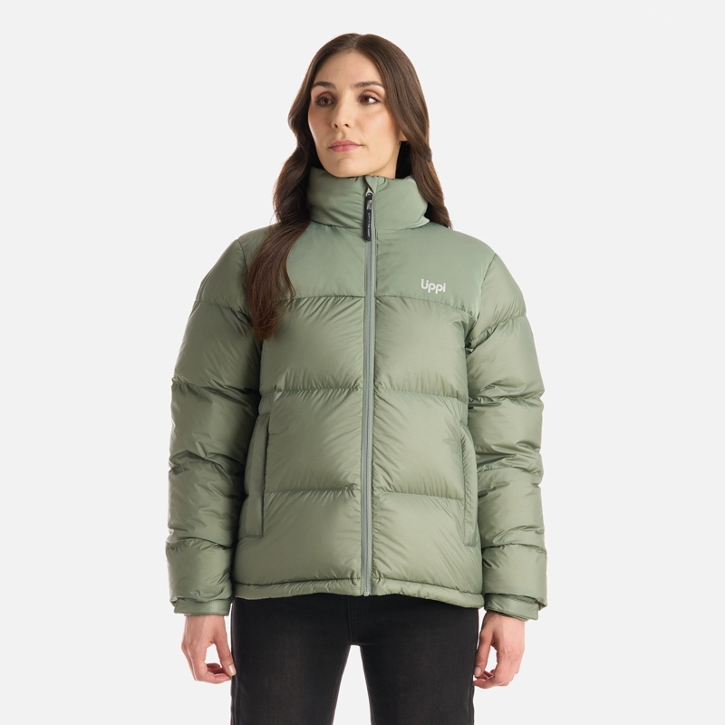CHAQUETA MUJER WINTER DOWN 800 FP JACKET JADE OSCURO LIPPI - 1